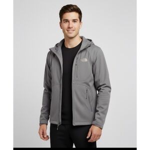 Men’s The North Face Grey Zip Up Hoody Jacket Size SP
